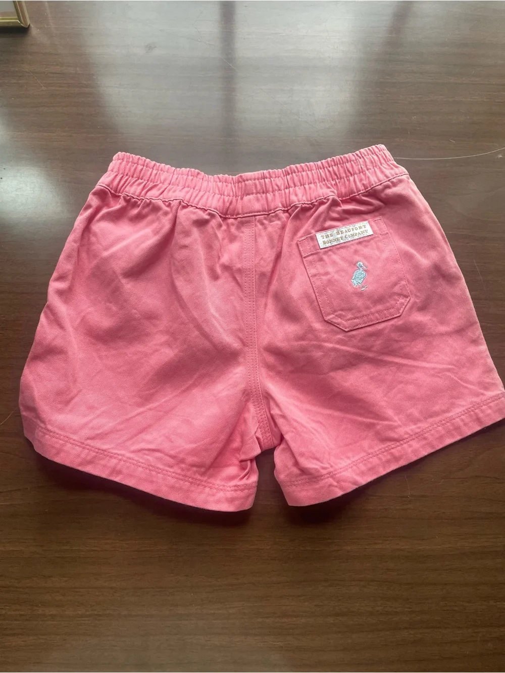 The Beaufort Bonnet Company Pink Elastic-Waist Shorts